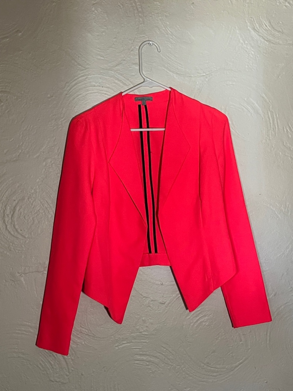 Charlotte Russe Neon Pink Open-Front Blazer
